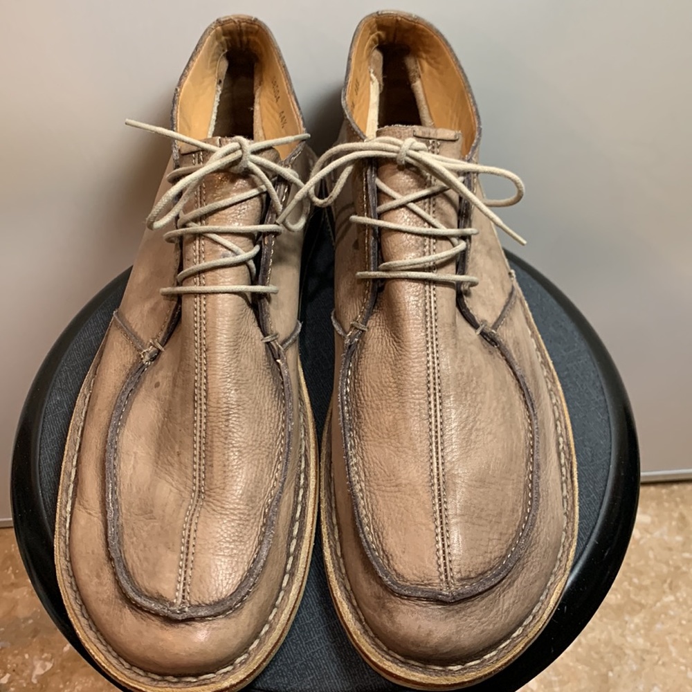 MOMA Leather Wallabees Skywalk the Soles of Records